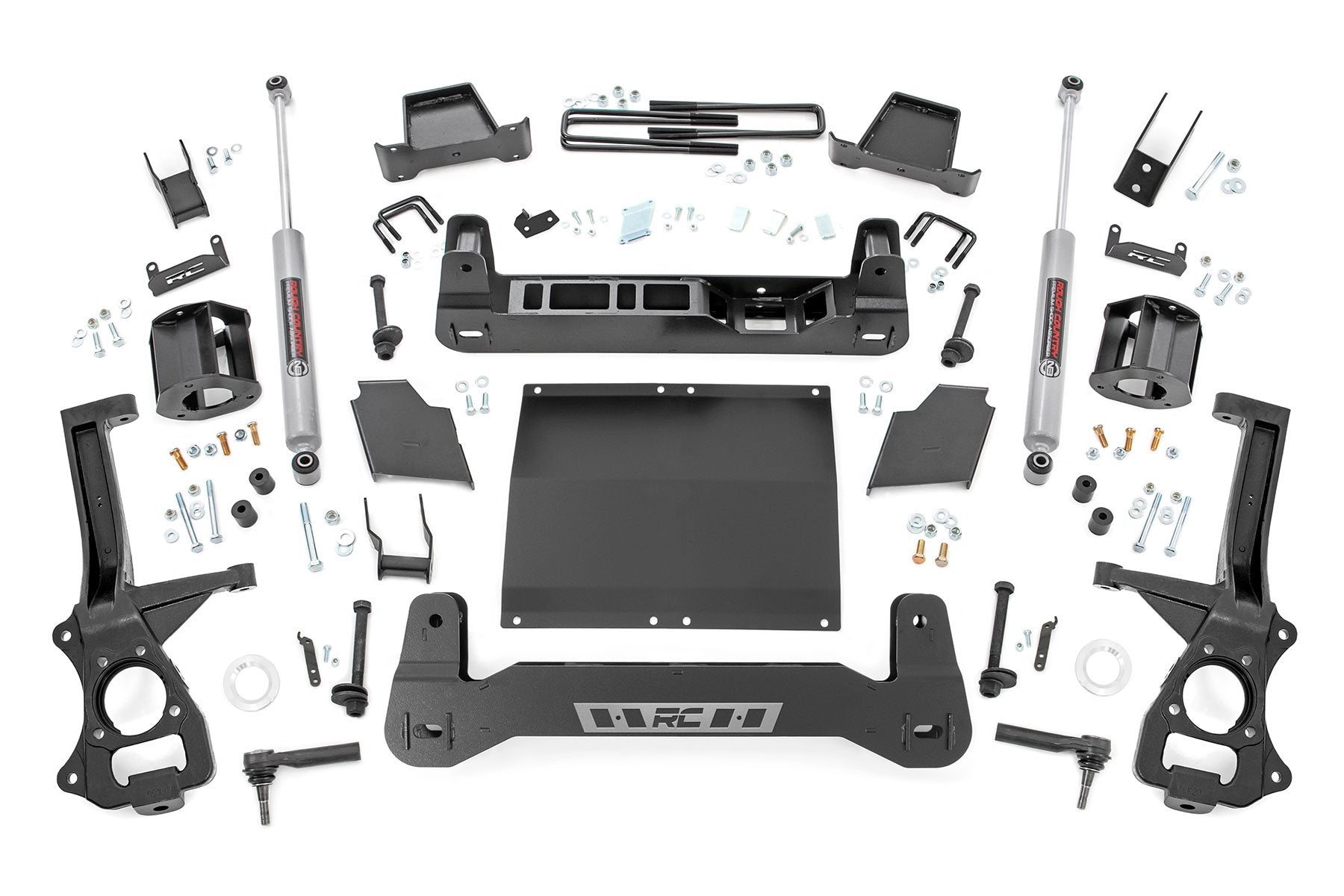 Rough Country 4 Inch Lift Kit | Diesel | Chevy/GMC Sierra 1500 (19-24)/Silverado 1500 (19-24)
