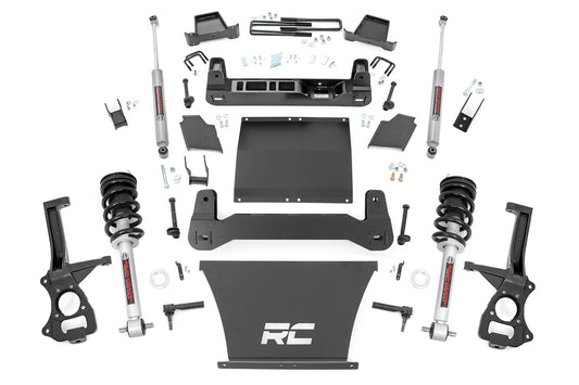 Rough Country 4 Inch Lift Kit | AT4/Trailboss | N3 Struts | Chevy/GMC Sierra 1500 (19-24)/Silverado 1500 (19-24)
