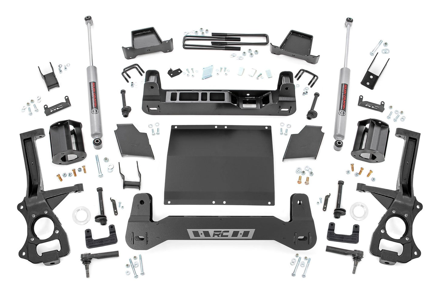 Rough Country 6 Inch Lift Kit | Diesel | Chevy Silverado 1500 4WD (2019-2024)