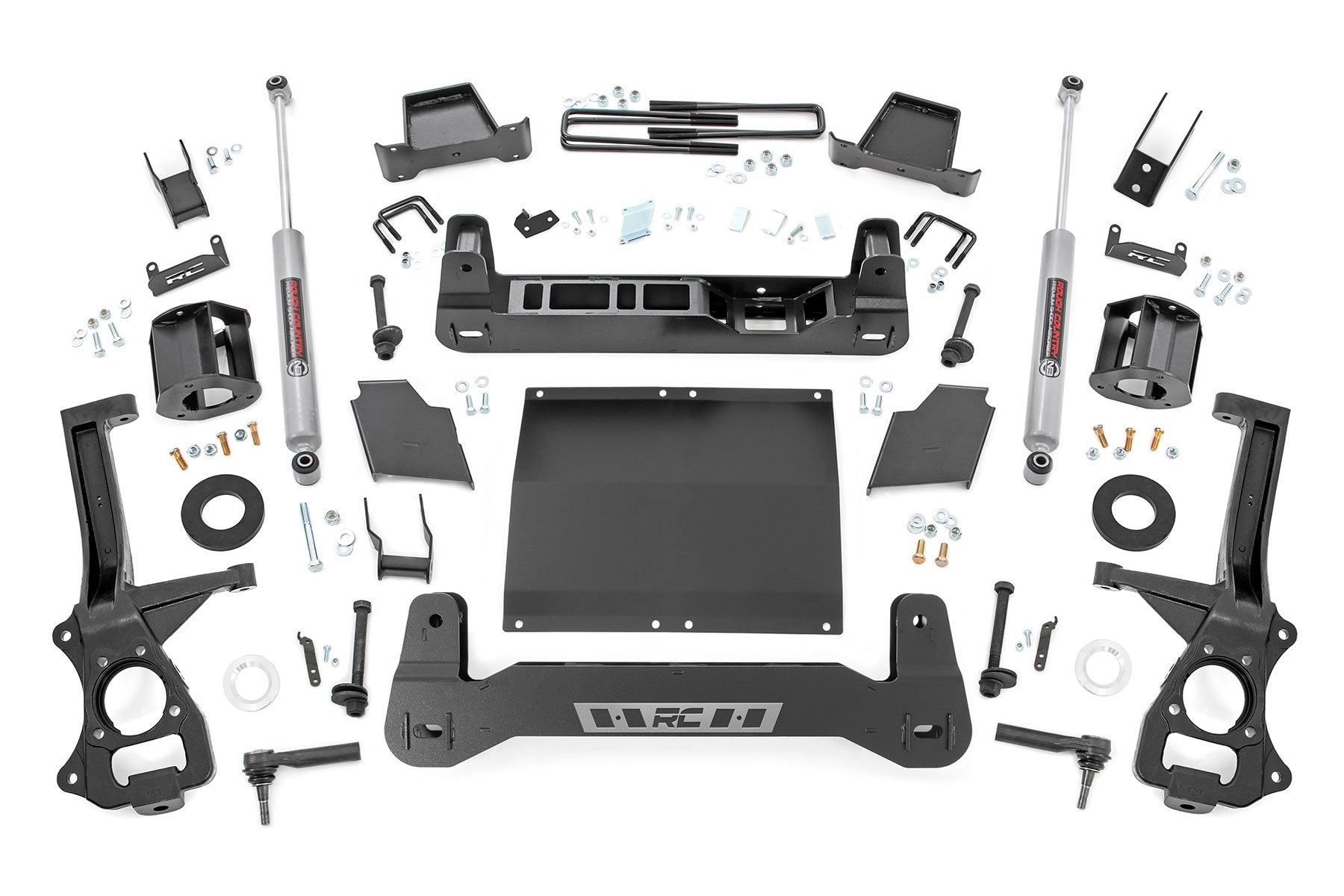 Rough Country 6 Inch Lift Kit | Diesel | GMC Sierra 1500 2WD/4WD (2019-2024)