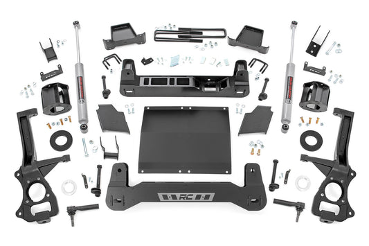 Rough Country 6 Inch Lift Kit | Diesel | GMC Sierra 1500 2WD/4WD (2019-2024)