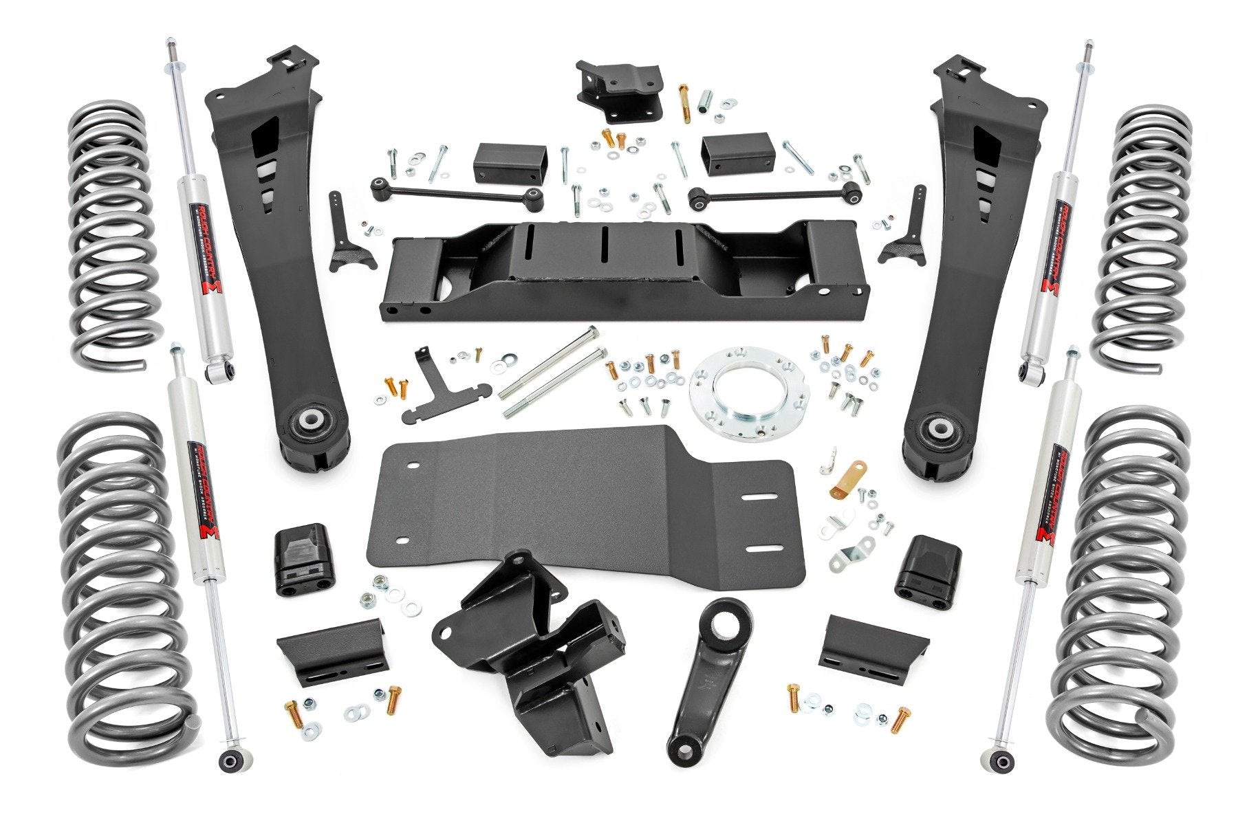 Rough Country 5 Inch Lift Kit | Dual Rate Coils | M1 | Ram 2500 4WD (2019-2024)