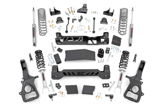 Rough Country 6 Inch Lift Kit | 22XL | N3 Struts | Dual Rate Coils | Ram 1500 4WD (19-24)