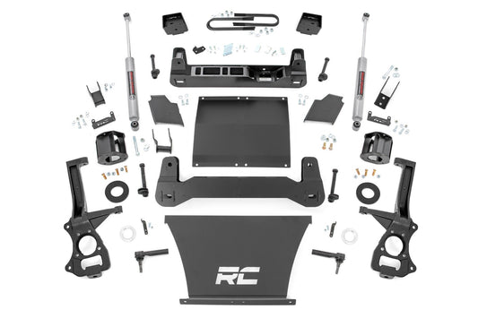 Rough Country 6 Inch Lift Kit | Mono Leaf Rear | N3 | GMC Sierra 1500 2WD/4WD (2025-2026)