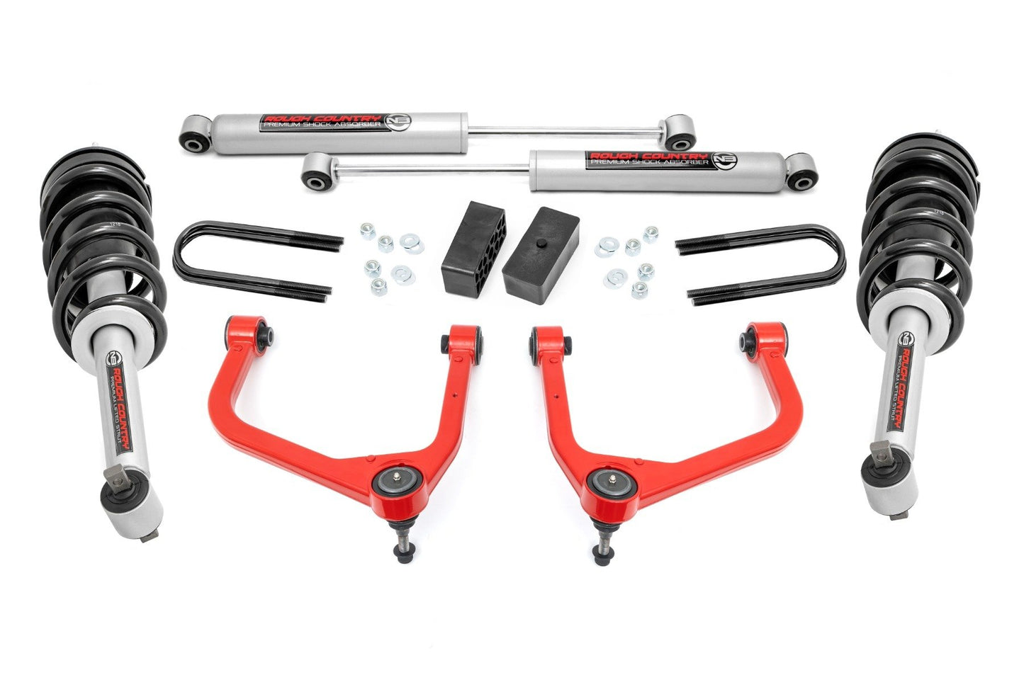 Rough Country 3.5 Inch Lift Kit | N3 Struts | GMC Sierra 1500 2WD/4WD (2025-2026)