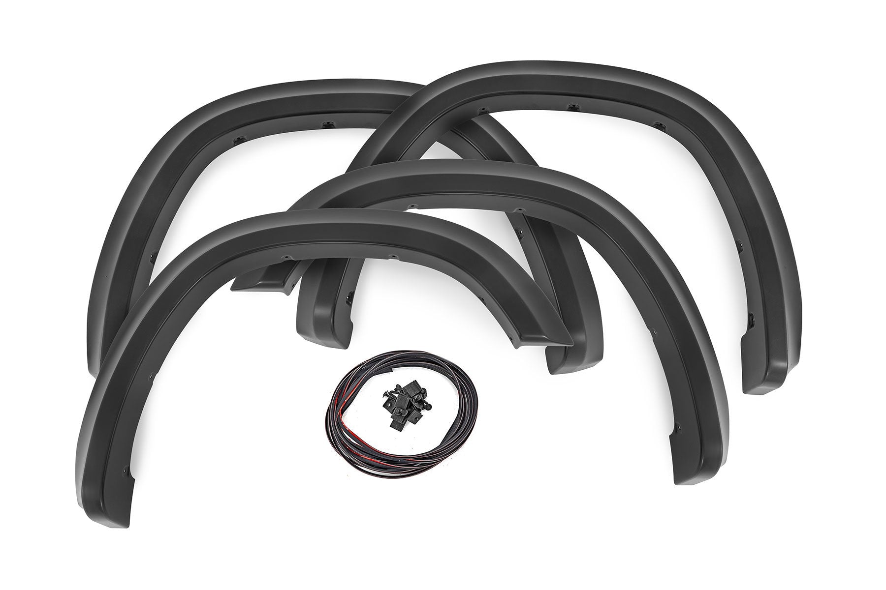 Rough Country Sport Fender Flares | PR4 Flame Red | Ram 1500 2WD/4WD (2019-2024)