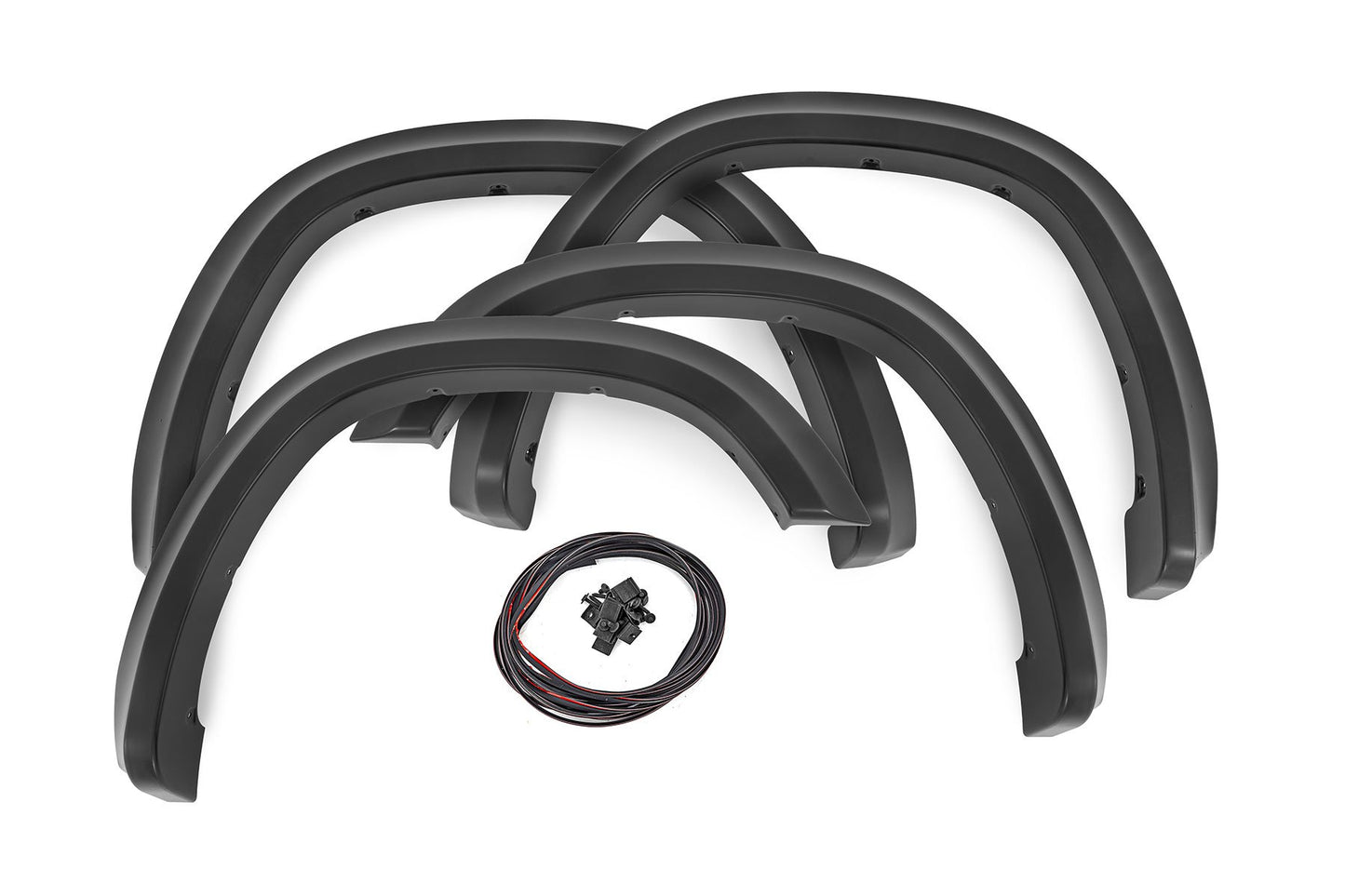 Rough Country Sport Fender Flares | PS2 Bright Silver Metallic | Ram 1500 2WD/4WD (19-24)