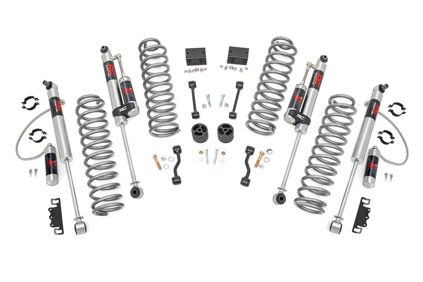 Rough Country 2.5 Inch Lift Kit | Coils | M1R | Jeep Wrangler Unlimited 4WD (2018-2023)