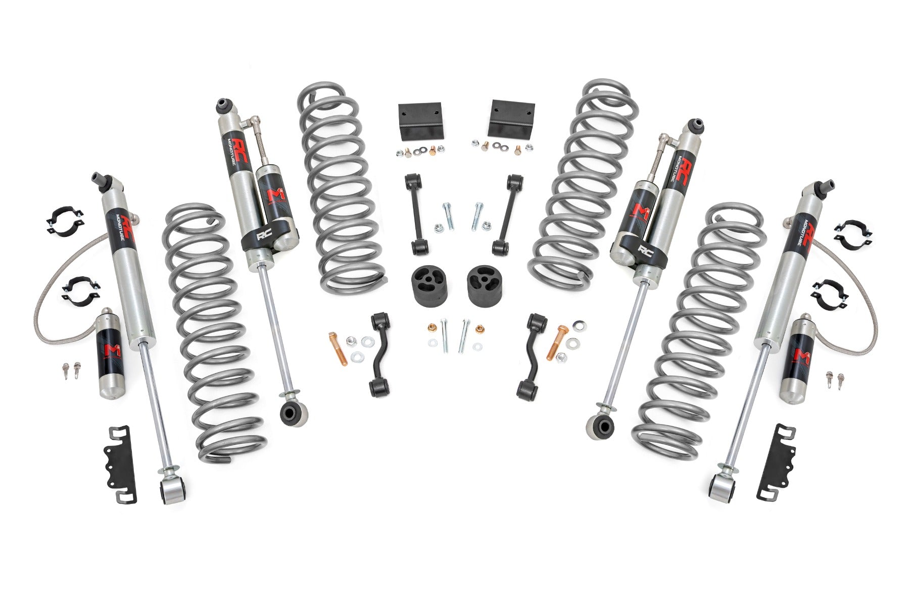 Rough Country 2.5 Inch Lift Kit | Coils | M1R | Jeep Wrangler Unlimited 4WD (2024-2026)