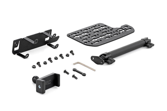 Rough Country Dash Mount | 10" Non-Mag Safe Mount Kit | 12in Screen | Ram 1500 4WD (2019-2024)