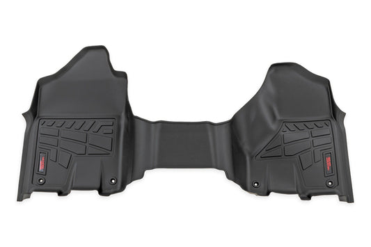 Rough Country Sure-Fit Floor Mats | Front  Over Hump | Crew | Ram 2500/3500 2WD/4WD (19-26)