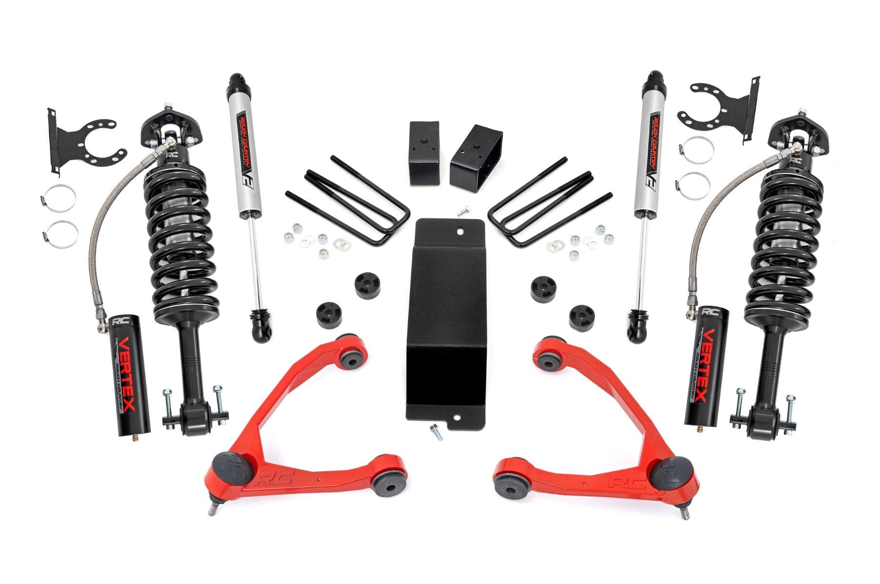 Rough Country 3.5 Inch Lift Kit | Forged UCA | Vertex/V2 | Chevy/GMC 1500 (07-16)