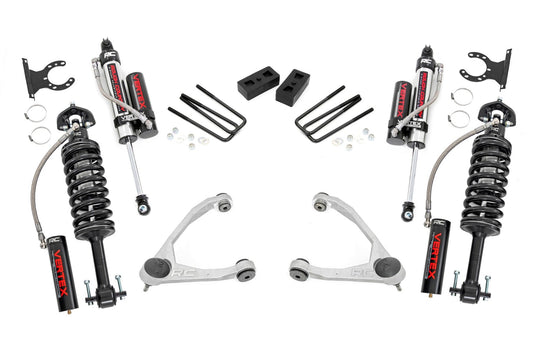 Rough Country 3.5 Inch Lift Kit | Forged UCA | Cast Steel | Vertex | Chevy/GMC 1500 (07-13)
