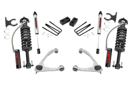 Rough Country 3.5 Inch Lift Kit | Forged UCA | Cast Steel | Vertex/V2 | Chevy/GMC 1500 (07-13)