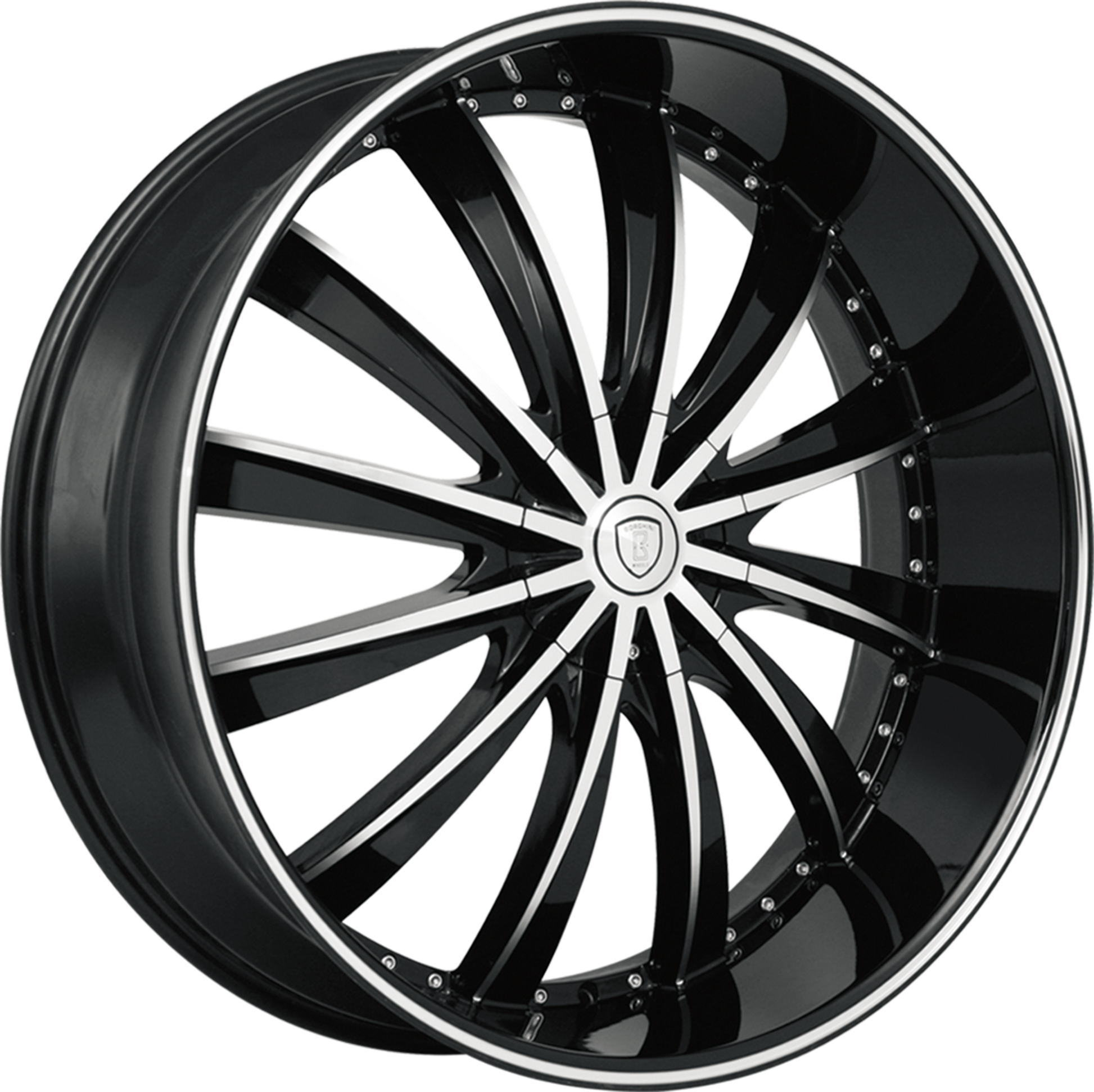 BORGHINI 24 BLACK MACHINED