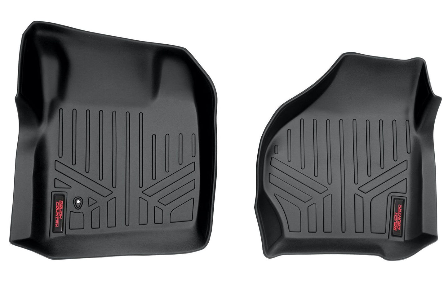 Rough Country Floor Mats | Front | Super/Crew Cab | Ford F-250/F-350 Super Duty (99-07)