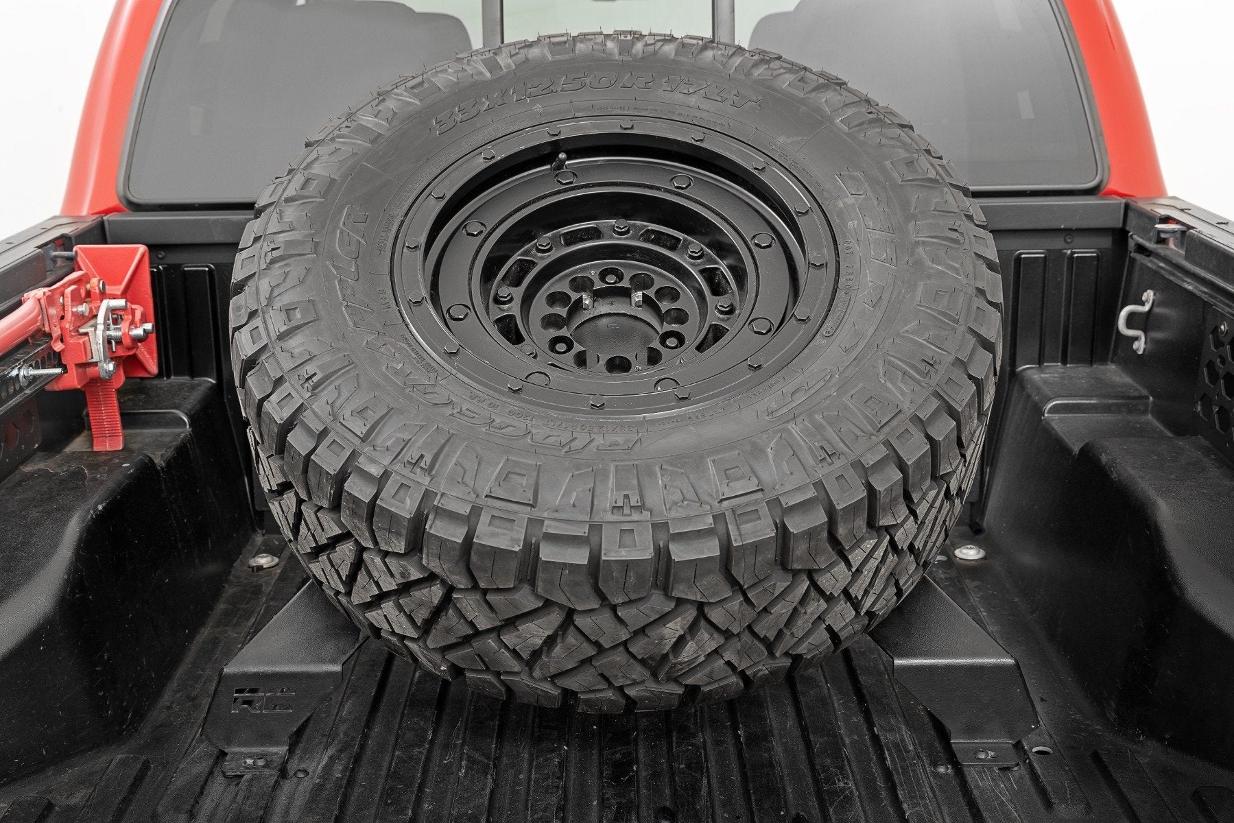 Rough Country Bed Mount Spare Tire Carrier | Universal (5x5.5 6x5.5 6x135 & 5x5.0 Bolt Patterns)