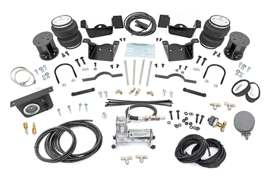 Rough Country Air Spring Kit w/compressor | 3-5 Inch Lift Kit | Chevy/GMC 2500HD/3500HD (20-26)