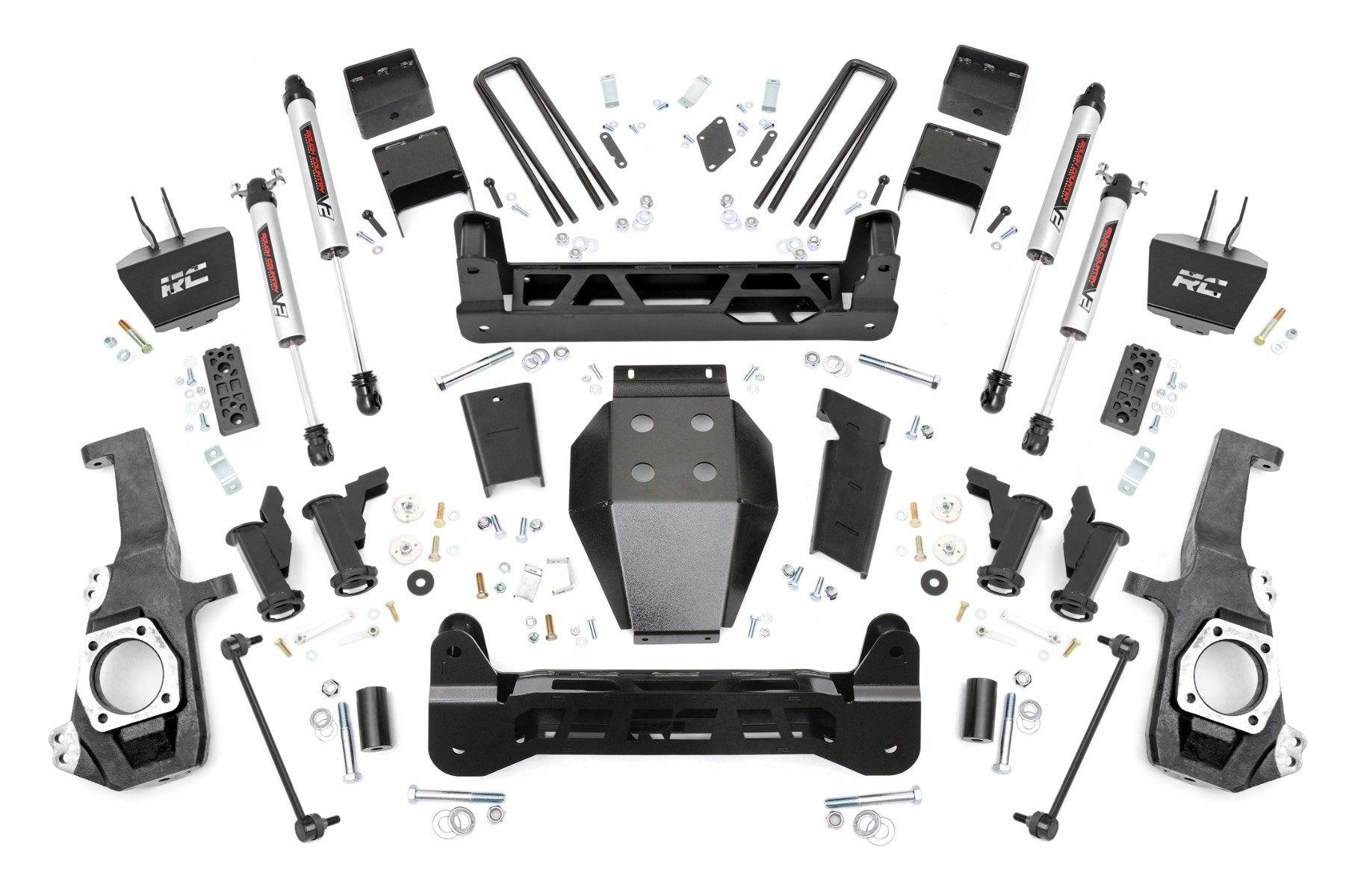 Rough Country 5 Inch Lift Kit | Torsion Drop | V2 | Chevy/GMC 2500HD/3500HD (20-26)