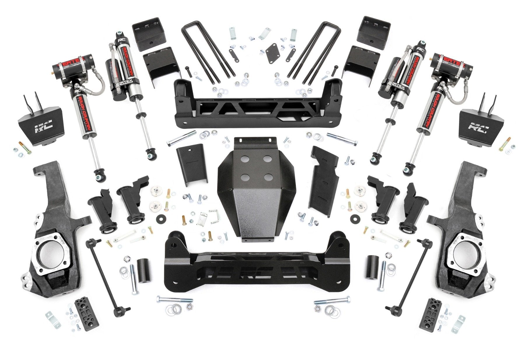 Rough Country 5 Inch Lift Kit | Torsion Drop | Vertex | Chevy/GMC 2500HD/3500HD (20-26)