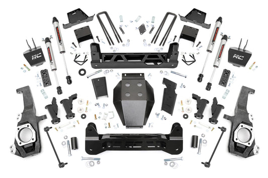 Rough Country 7 Inch Lift Kit | Torsion Drop | V2 | Chevy/GMC 2500HD/3500HD (20-26)
