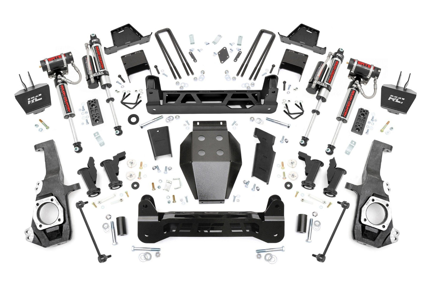 Rough Country 7 Inch Lift Kit | Torsion Drop | Vertex | Chevy/GMC 2500HD/3500HD (20-26)