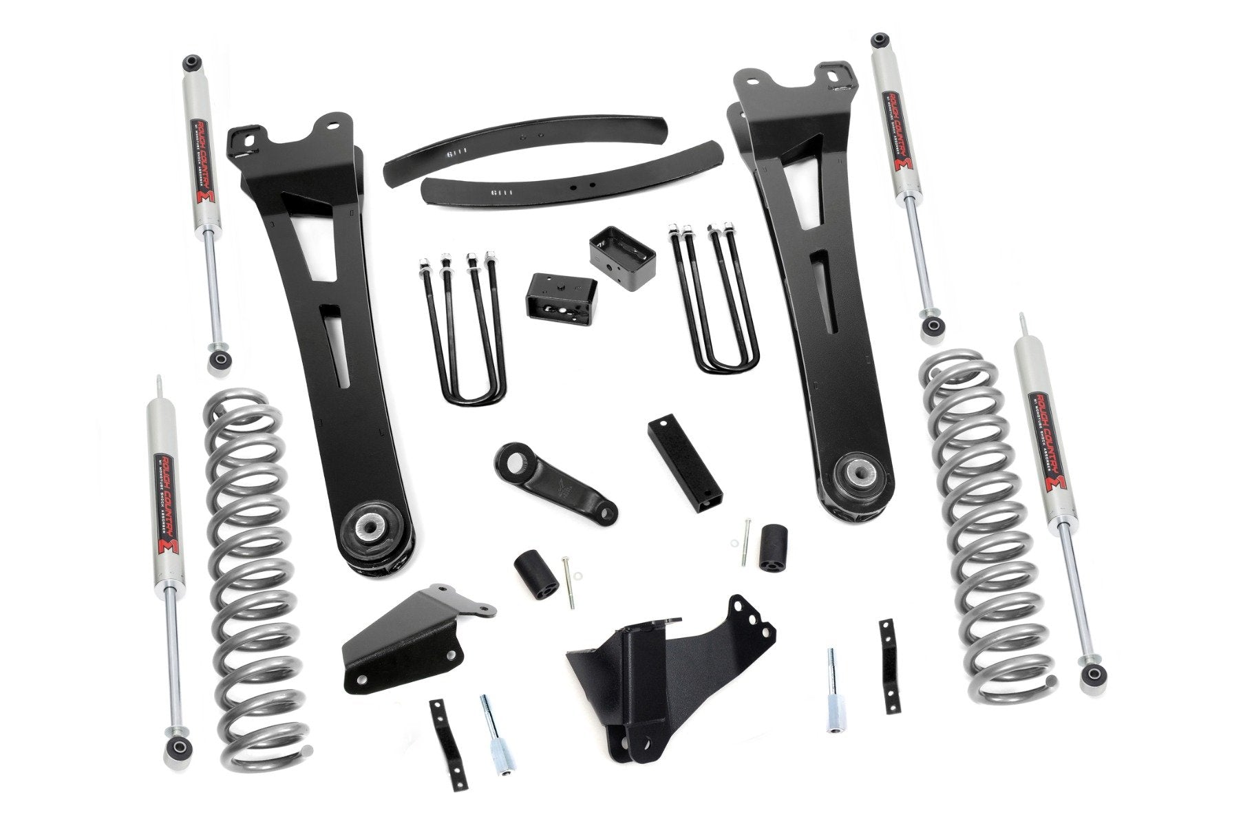 Rough Country 6 Inch Lift Kit | Diesel | Radius Arm | M1 | Ford F-250/F-350 Super Duty (05-07)