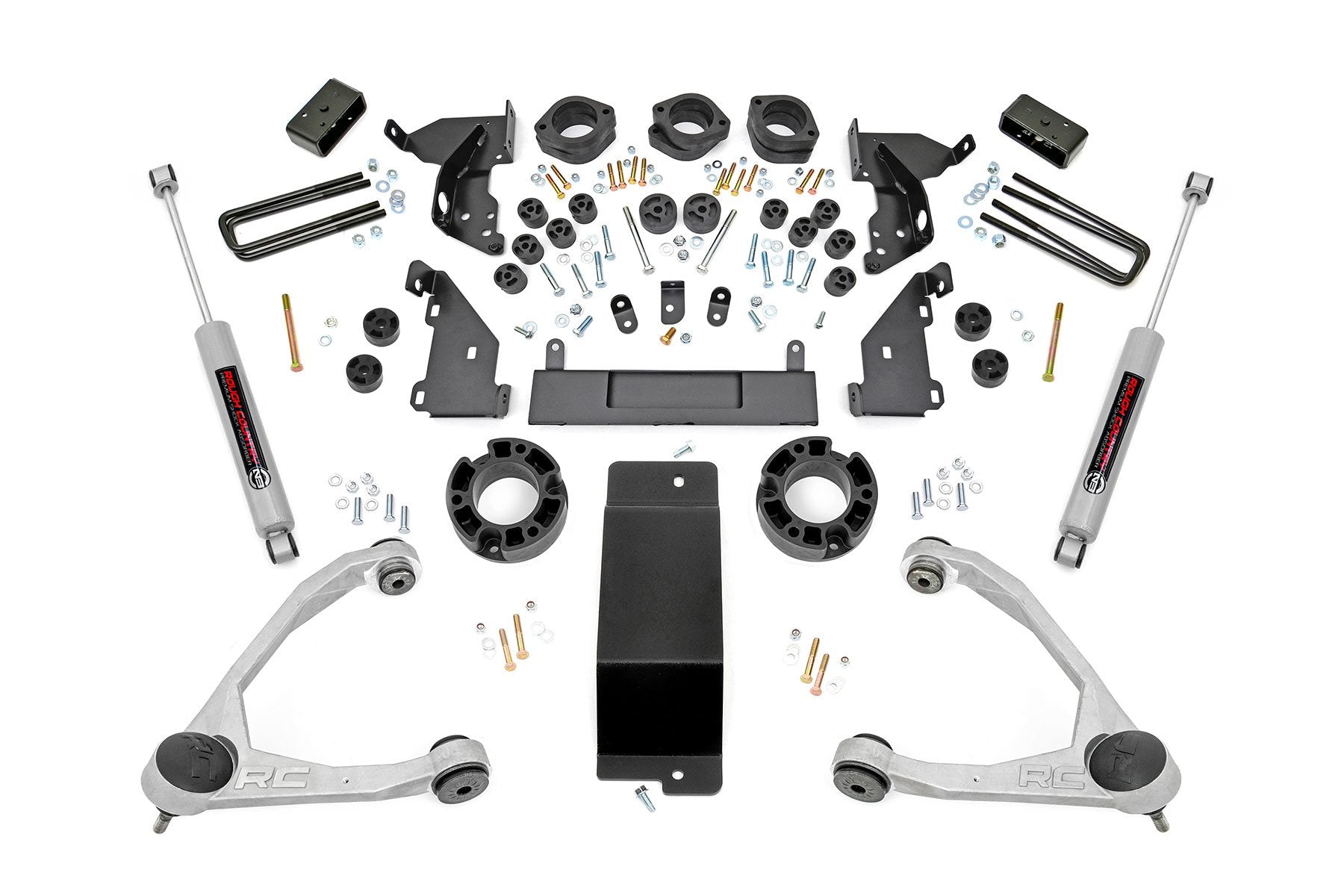 Rough Country 4.75 Inch Lift Kit | Combo | Cast Steel | Chevy/GMC 1500 (14-15)