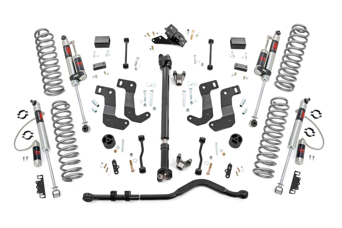 Rough Country 3.5 Inch Lift Kit | C/A Drop | Front D/S | M1R | Jeep Wrangler JL 4WD (24-26)