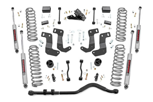 Rough Country 3.5 Inch Lift Kit | C/A Drop | 4-Door | Jeep Wrangler JL 4WD (2024-2025)
