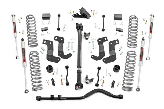 Rough Country 3.5 Inch Lift Kit | C/A Drop | FR D/S | M1 | Jeep Wrangler Unlimited (24-26)