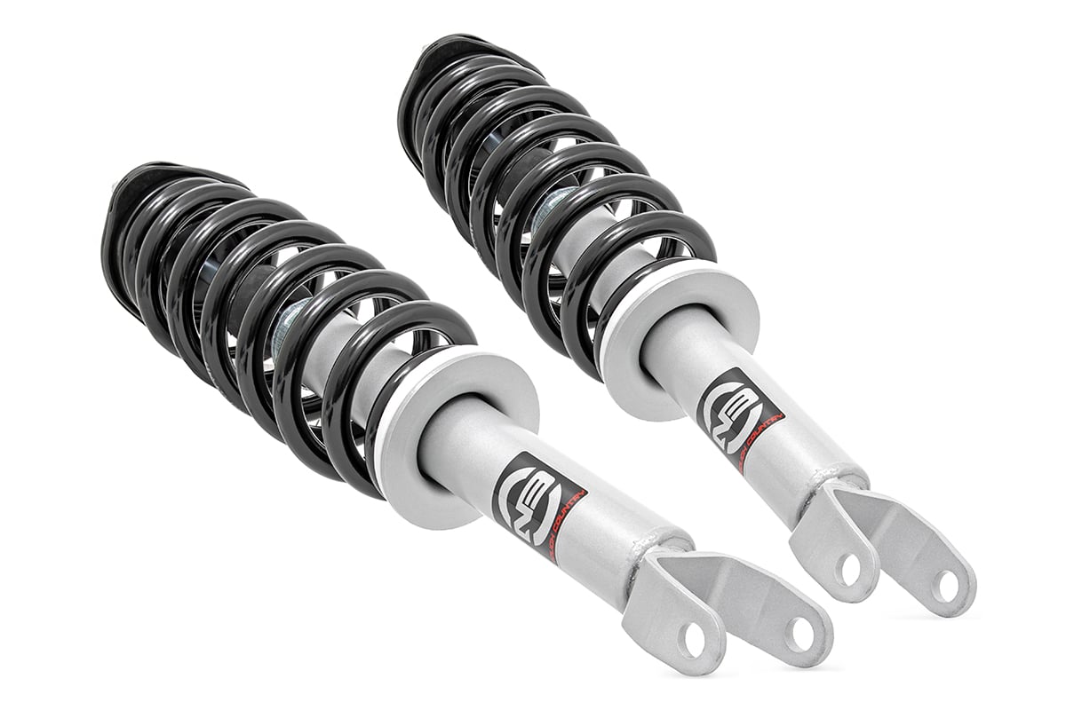 Rough Country N3 Leveling Struts | 2 Inch | Loaded Strut | Ram 1500 2WD/4WD (2019-2026)