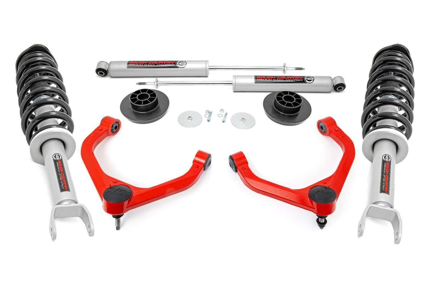Rough Country 3.5 Inch Lift Kit | N3 Struts | Ram 1500 2WD/4WD (2019-2026)