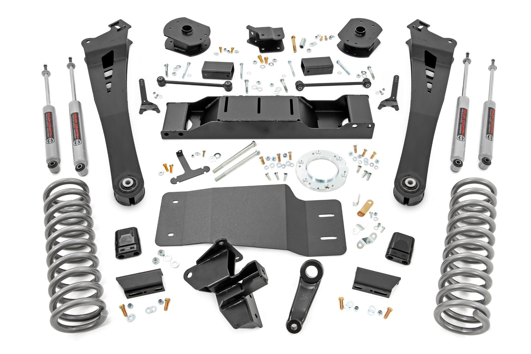 Rough Country 5 Inch Lift Kit | Non-AISIN | Ram 2500 4WD (2019-2024)