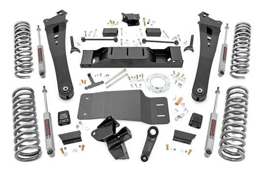 Rough Country 5 Inch Lift Kit | Dual Rate Coils | Non-AISIN | Ram 2500 4WD (2019-2024)