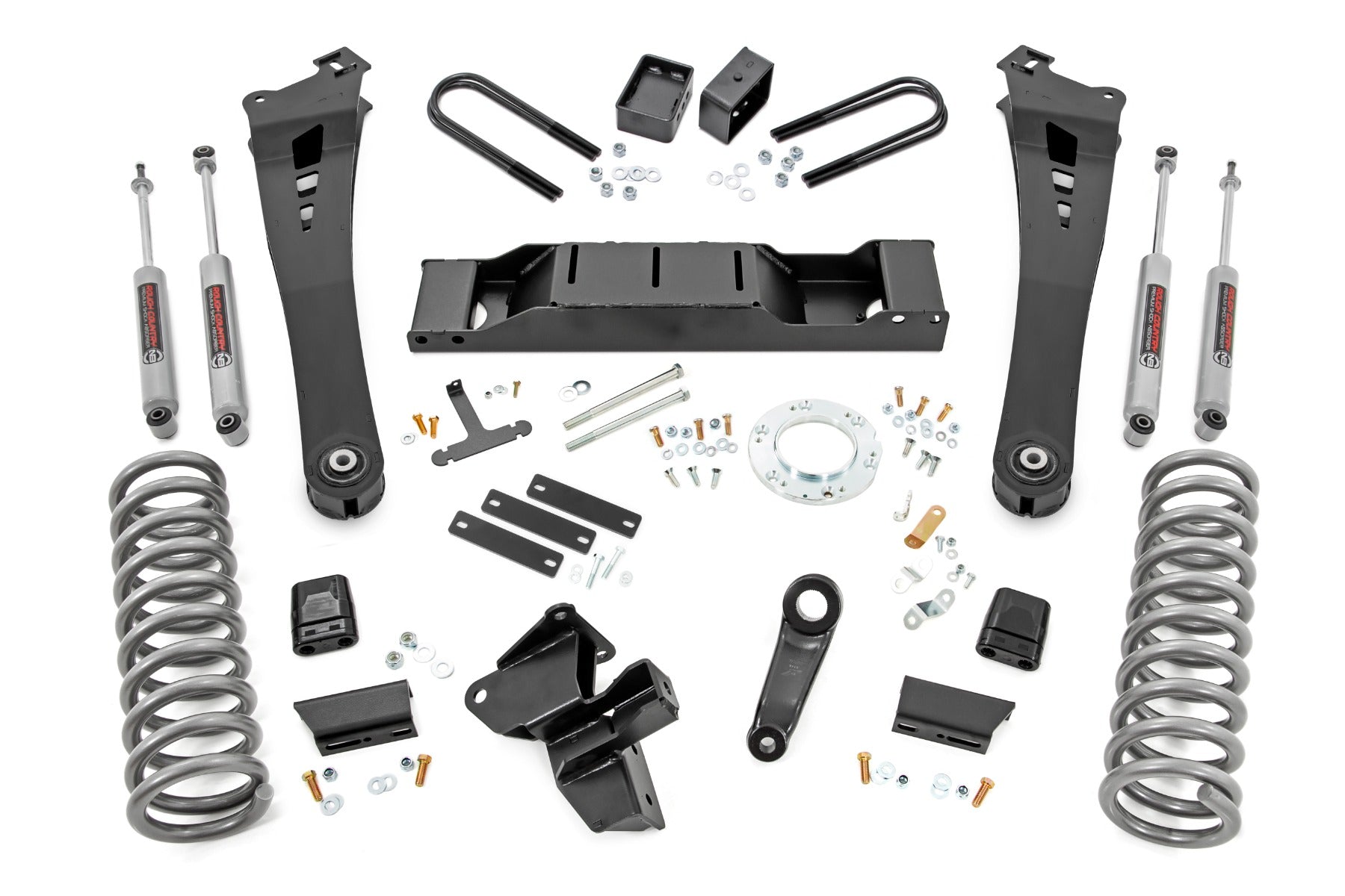Rough Country 5 Inch Lift Kit | Diesel | Non-AISIN | Ram 3500 4WD (2019-2024)