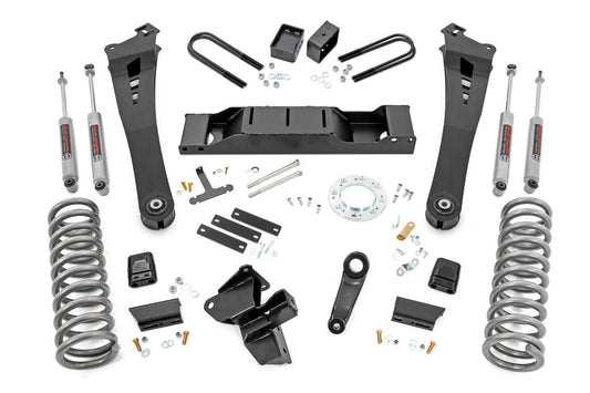 Rough Country 5 Inch Lift Kit | Diesel |AISIN | Ram 3500 4WD (2019-2024)
