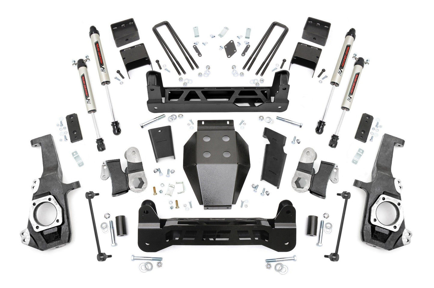 Rough Country 5 Inch Lift Kit | NTD | V2 | Chevy/GMC 2500HD/3500HD (20-26)