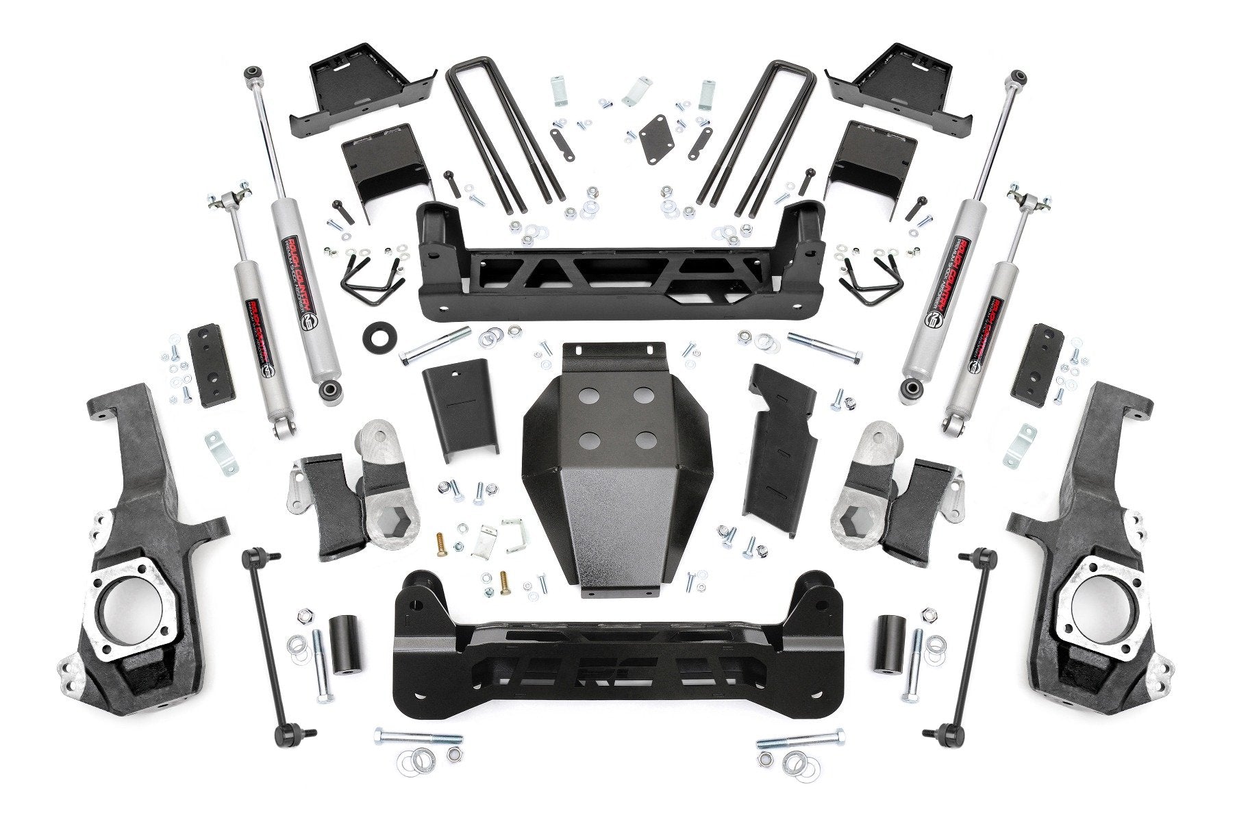 Rough Country 7 Inch Lift Kit | NTD | Chevy/GMC 2500HD/3500HD 4WD (20-26)