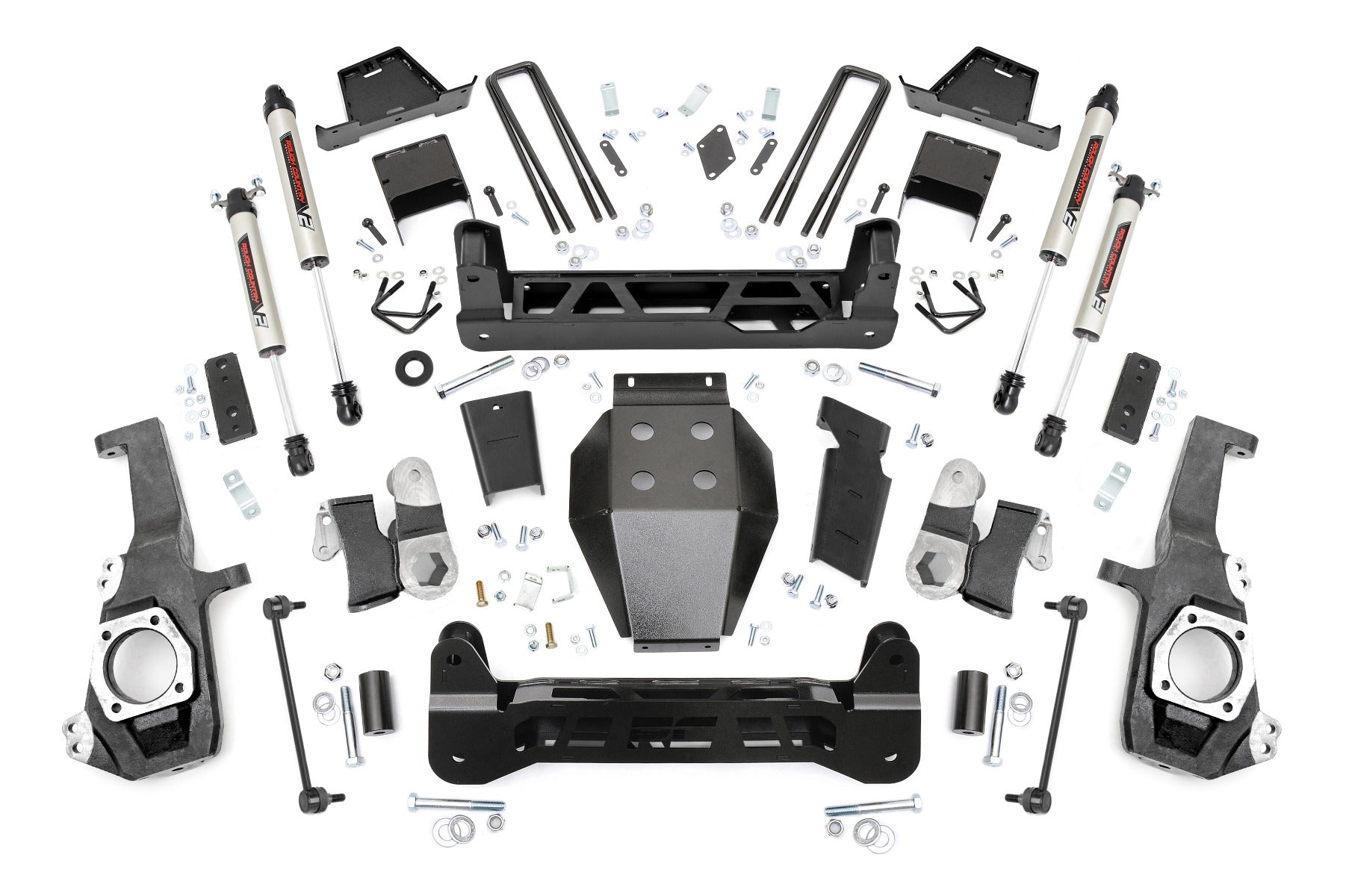 Rough Country 7 Inch Lift Kit | NTD | V2 | Chevy/GMC 2500HD/3500HD (20-26)