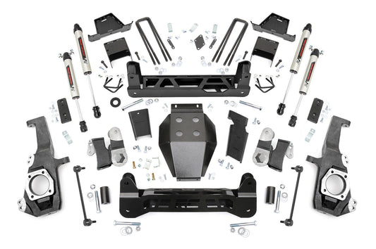 Rough Country 7 Inch Lift Kit | NTD | V2 | w/ Overloads | Chevy/GMC 2500HD/3500HD (20-26)