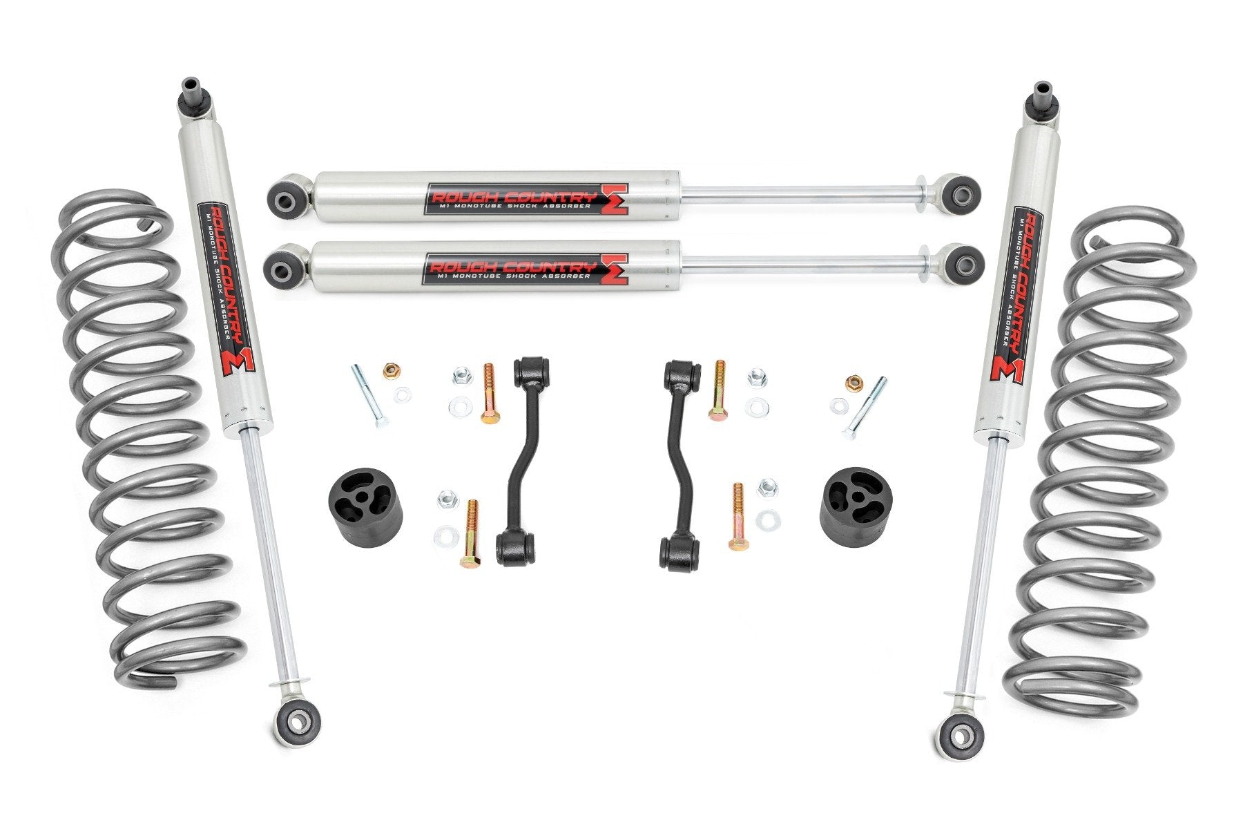 Rough Country 2.5 Inch Leveling Kits | Springs | M1 | Jeep Gladiator JT 4WD (2020-2023)