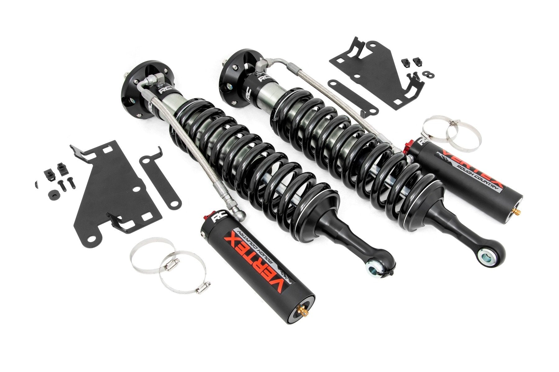Rough Country Vertex 2.5 Reservoir Coilovers | Front | 3.5 Inch | Toyota Tundra 4WD (22-26)