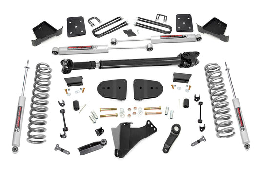 Rough Country 6 Inch Lift Kit | OVLDS | D/S | Ford F-250/F-350 Super Duty 4WD (2023-2025)