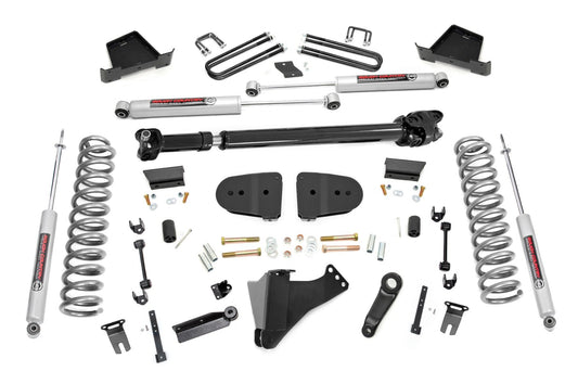 Rough Country 6 Inch Lift Kit | Gas | No OVLD | Ford F-250/F-350 Super Duty 4WD (2023-2026)