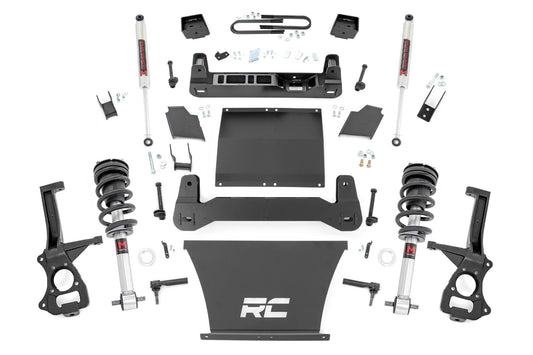 Rough Country 6 Inch Lift Kit | Mono Leaf Rear | M1 Struts/M1 | Chevy Silverado 1500 (25-26)