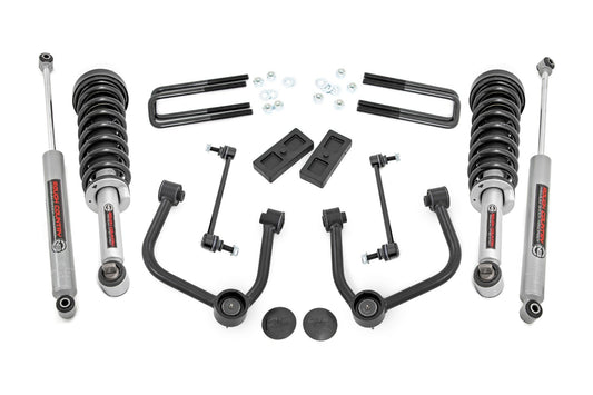 Rough Country 3 Inch Lift Kit | N3 Struts | Ford Ranger 4WD (2024-2025)