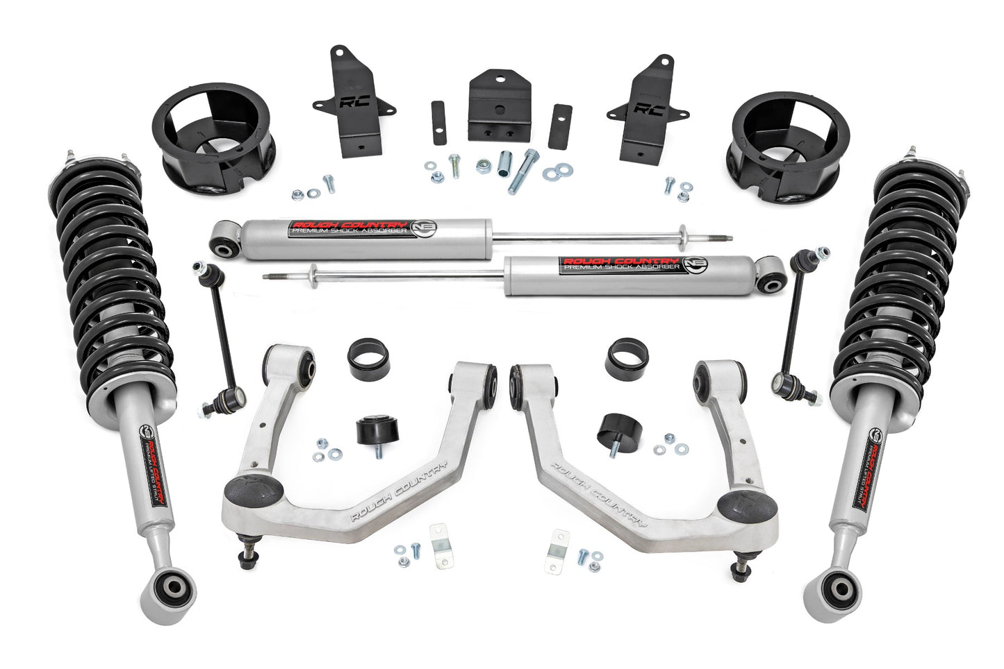 Rough Country 3.5 Inch Lift Kit | N3 | Toyota Land Cruiser 4WD (2024-2025)