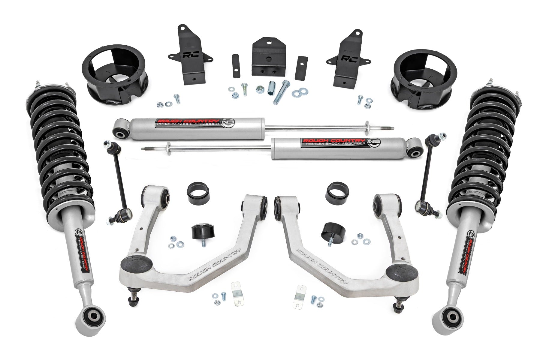 Rough Country 3.5 Inch Lift Kit | N3 | Toyota Land Cruiser 4WD (2024-2025)