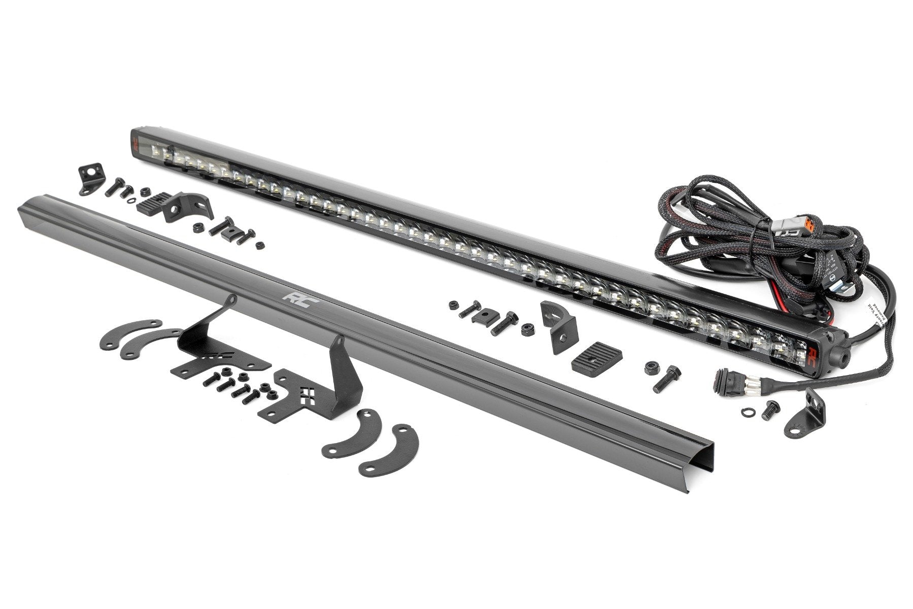 Rough Country LED Light Kit | Front Mount | 40" Spectrum Single Row | Polaris RZR XP 4 1000 (2024)